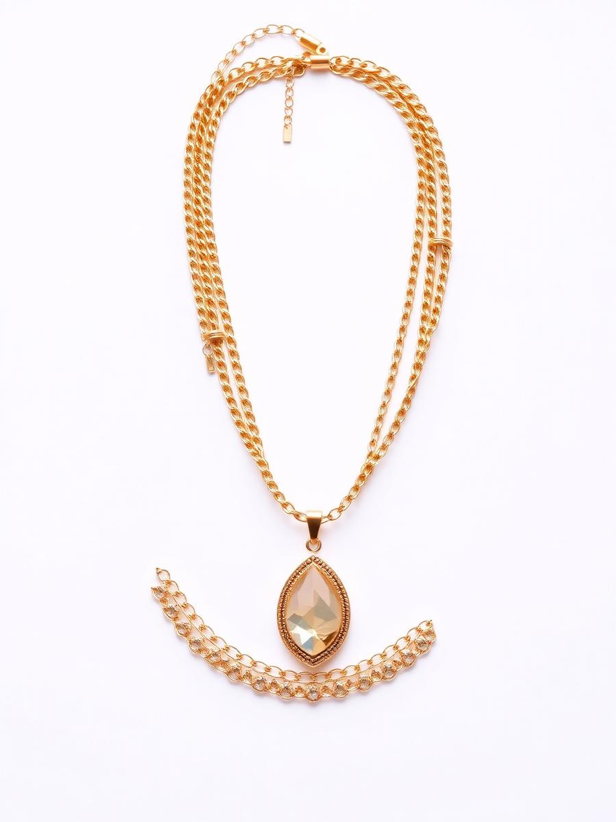 Layered Pendant Necklace